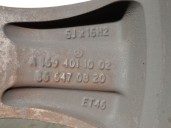 Recambio de llanta para mercedes-benz clase a (w169) 2.0 cdi cat referencia OEM IAM A1694011002 R166JX16H2ET46 
