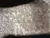 Recambio de llanta para hyundai getz (tb) 1.6 16v cat referencia OEM IAM 529101C200 R155.5JX15OFFSET46 