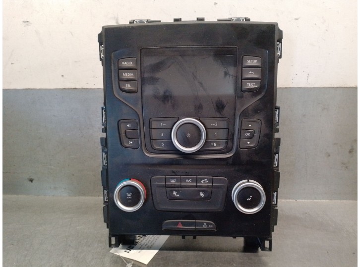 Recambio de pantalla multifuncion para renault megane iv berlina 5p 1.5 dci diesel fap energy referencia OEM IAM 280909727R 
