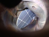 Recambio de filtro de particulas para peugeot 5008 (0u_, 0e_) 1.6 hdi referencia OEM IAM PSAK634 1738E3 PSAF024