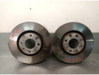 Recambio de disco freno delantero para peugeot 5008 (0u_, 0e_) 1.6 hdi referencia OEM IAM 424917 424917 