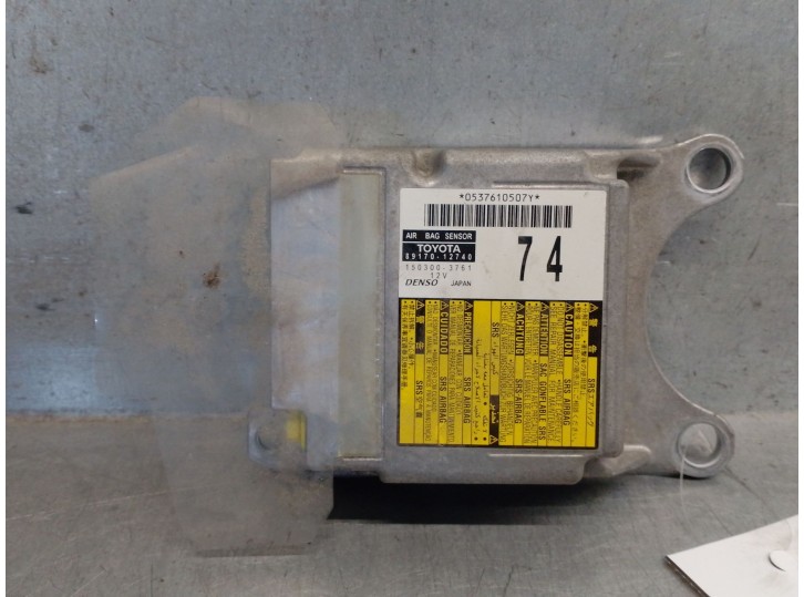 Recambio de centralita airbag para toyota auris 1.8 16v cat referencia OEM IAM 8917012740  1503003761 DENSO