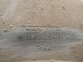 Recambio de paso rueda delantero izquierdo para seat ibiza (6k) 1.6 referencia OEM IAM 6K0809961A  