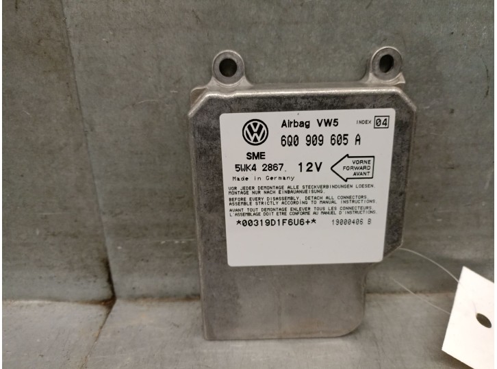 Recambio de centralita airbag para volkswagen golf iv berlina (1j1) 1.6 referencia OEM IAM 6Q0909605A  5WK42867 SIEMENS