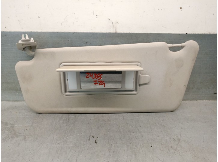 Recambio de parasol izquierdo para citroën jumpy iii furgoneta (v_) 2.0 bluehdi 120 referencia OEM IAM 9809498577 