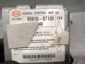 Recambio de centralita airbag para kia picanto 1.1 cat referencia OEM IAM 9591007100 MOBIS