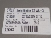 Recambio de elevalunas trasero derecho para skoda octavia combi (1z5) easy referencia OEM IAM 1Z0839656B 1Z0839656 