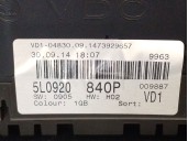 Recambio de cuadro instrumentos para skoda yeti (5l) 2.0 tdi referencia OEM IAM 5L0920840P 5L0920840P 