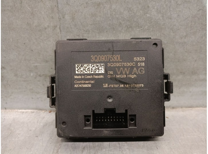 Recambio de modulo electronico para volkswagen passat b8 (3g2, cb2) 2.0 tdi referencia OEM IAM 3Q0907530L  A2C1475500250 CONTINE