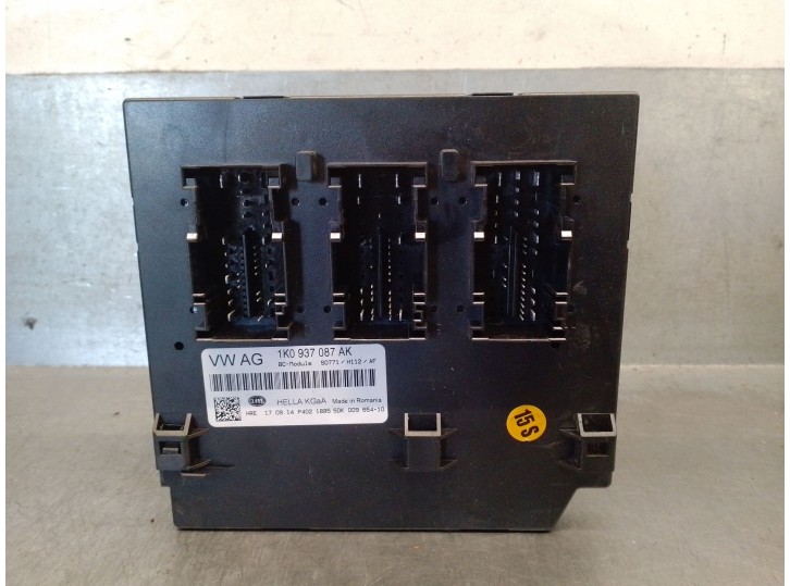 Recambio de modulo confort para skoda yeti (5l) 2.0 tdi referencia OEM IAM 1K0937087AK 