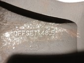 Recambio de llanta para kia carens iv 1.7 crdi referencia OEM IAM 52910A4150 R166.5JX16OFFSET48.5 