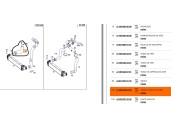 Recambio de tubo para mercedes-benz clase a (w169) 2.0 cdi cat referencia OEM IAM A1695280482 A1695280482 