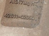 Recambio de llanta para toyota auris 1.8 16v cat referencia OEM IAM 4261102D90 R15X6JET39 