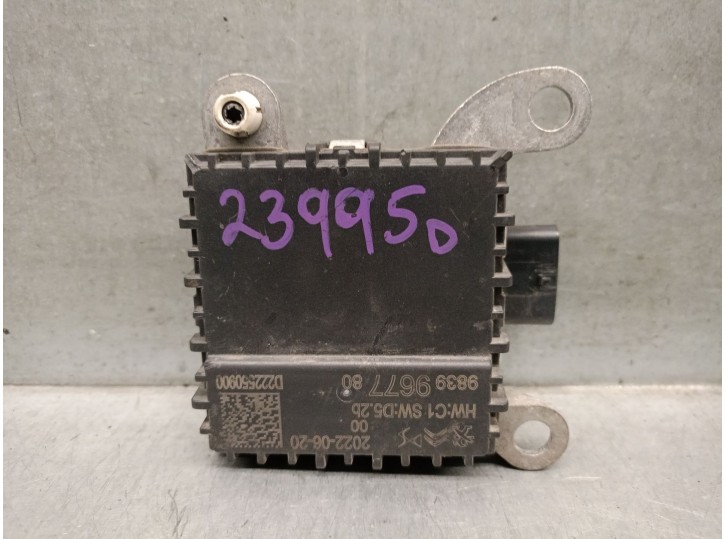 Replacement electronic module for DS DS 7 Crossback (J4_, JR_, JC_) E-Tense 225 (J4DGZU) OEM IAM reference 9839967780 D222550
