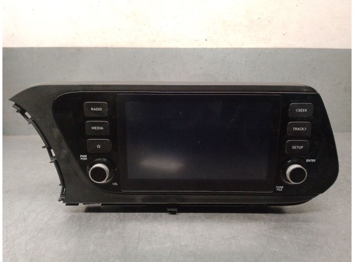 Recambio de pantalla multifuncion para hyundai bayon (bc3) 1.2 mpi referencia OEM IAM 96160Q0501NNB 96160Q0501NNB 