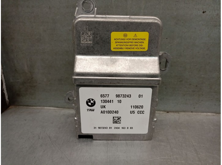 Recambio de centralita airbag para bmw x2 (f39) sdrive 18 i referencia OEM IAM 65779873243  A010D240 TRW
