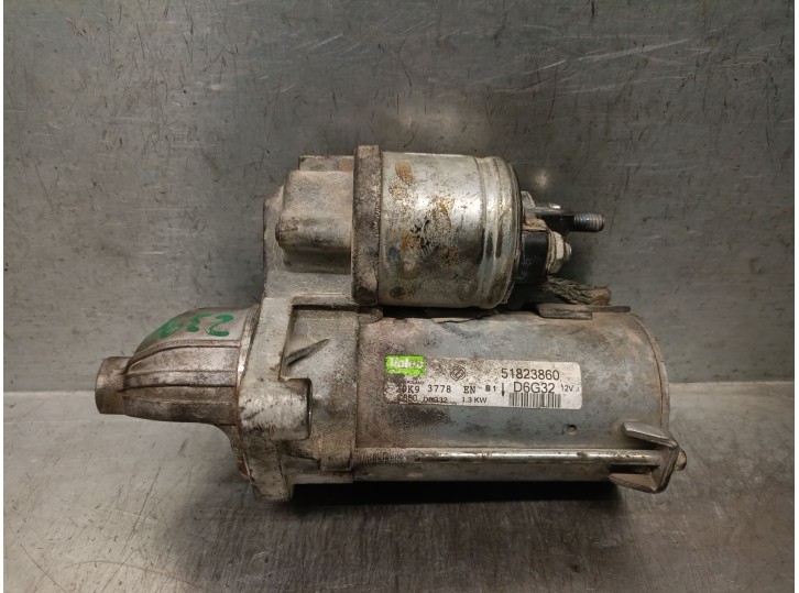 Replacement starter motor for Fiat Doblo 1.3 16V JTD CAT OEM IAM reference 51823860 71724236 