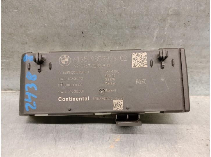 Replacement electronic module for BMW X2 (F39) sDrive 18 i OEM IAM reference 61359852926 A2C7673280900
