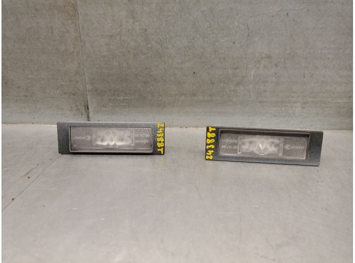 Recambio de piloto matricula para bmw x2 (f39) sdrive 18 i referencia OEM IAM 63269481840 63267193294 