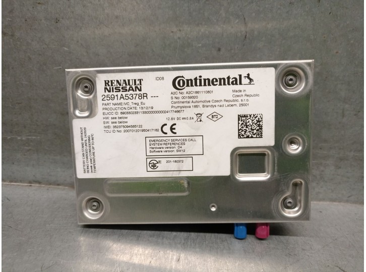 Recambio de modulo electronico para renault captur ii (hf_) blue dci 95 (hfaf) referencia OEM IAM 2591A5378R  A2C1861110801