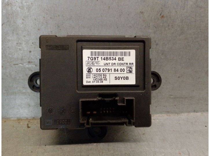 Recambio de centralita cierre para jaguar xf 2.7 v6 diesel premium luxury referencia OEM IAM 7G9T14B534BE C2Z11069 0507918400