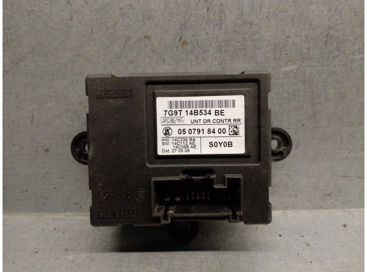 Recambio de centralita cierre para jaguar xf 2.7 v6 diesel premium luxury referencia OEM IAM 7G9T14B534BE 7G9T14B534BD 