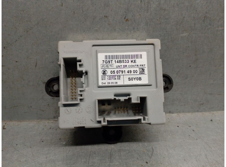 Recambio de centralita cierre para jaguar xf 2.7 v6 diesel premium luxury referencia OEM IAM 7G9T14B533KE 7G9T14B533JE 050791890