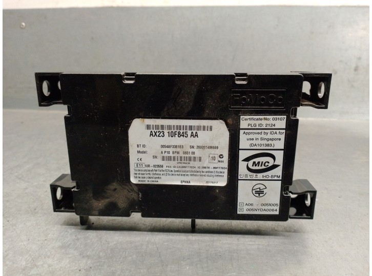 Recambio de modulo electronico para jaguar xf 2.7 v6 diesel premium luxury referencia OEM IAM AX2310F845AA  