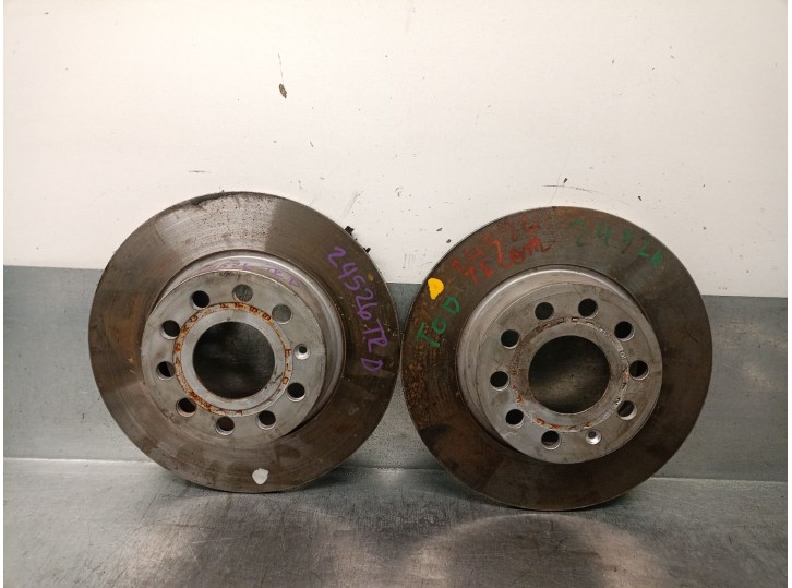 Recambio de disco freno trasero para volkswagen golf viii (cd1, da1) 1.5 etsi referencia OEM IAM 5Q0615601D 5Q0615601D 