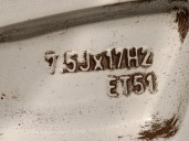 Recambio de llanta para volkswagen golf viii (cd1, da1) 1.5 etsi referencia OEM IAM 5H0601025BE R177.5JX17H2ET51 