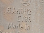 Recambio de llanta para skoda fabia iii (nj3) 1.0 referencia OEM IAM 5JA601025L R156JX15H2ET38 