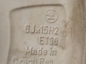 Recambio de llanta para skoda fabia iii (nj3) 1.0 referencia OEM IAM 5JA601025L R156JX15H2ET38 