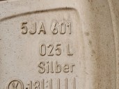 Recambio de llanta para skoda fabia iii (nj3) 1.0 referencia OEM IAM 5JA601025L R156JX15H2ET38 