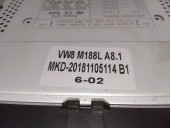 Recambio de pantalla multifuncion para volkswagen golf v berlina (1k1) 2.0 tdi referencia OEM IAM BKD 