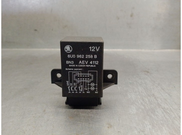 Recambio de rele para skoda felicia combi (795) 1.6 referencia OEM IAM 6U0962258B 