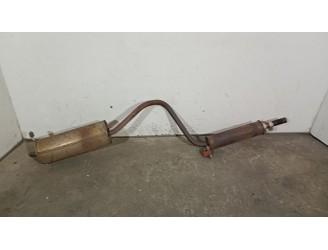 Recambio de tubo escape trasero para skoda fabia iii (nj3) 1.0 referencia OEM IAM 6C0253611Q 6C6253609S 