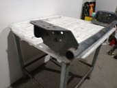 Recambio de refuerzo paragolpes delantero para nissan atleon 120 3.0 referencia OEM IAM BD30 