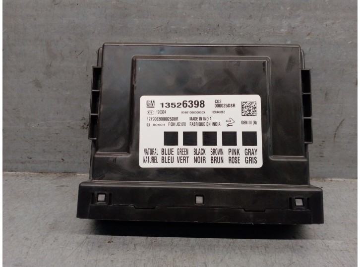 Recambio de modulo electronico para opel astra k (b16) 1.6 cdti (68) referencia OEM IAM 13526398  BOSCH