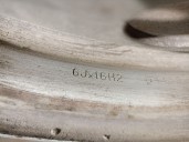 Recambio de llanta para opel vivaro a furgoneta (x83) 1.9 dti (f7) referencia OEM IAM 1010469 R166JX16H2ET50 