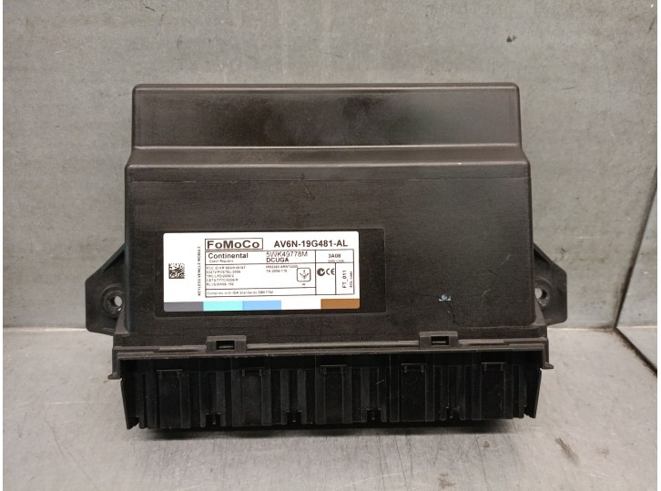 Recambio de modulo confort para ford kuga ii (dm2) 1.6 ecoboost referencia OEM IAM AV6N19G481  5WK49778M