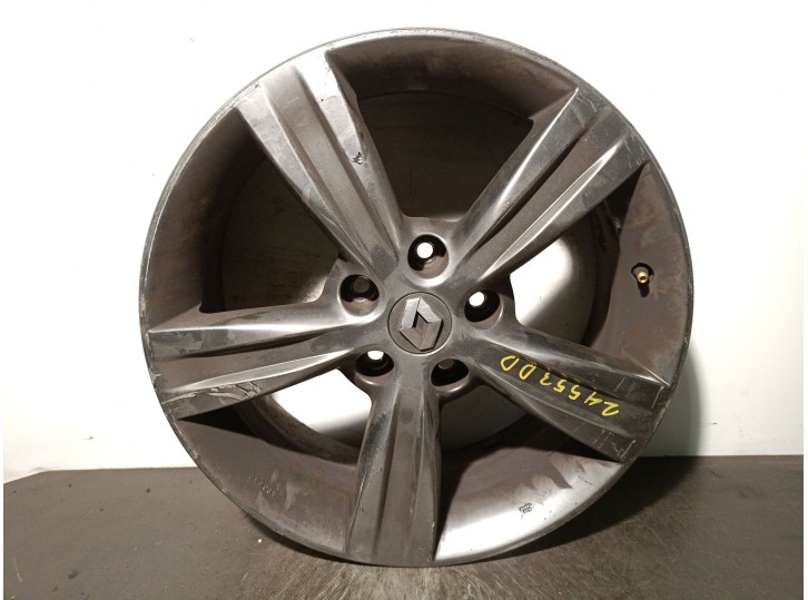 Recambio de llanta para renault koleos 2.0 dci diesel fap referencia OEM IAM 403001910R R17X6.5JET40 