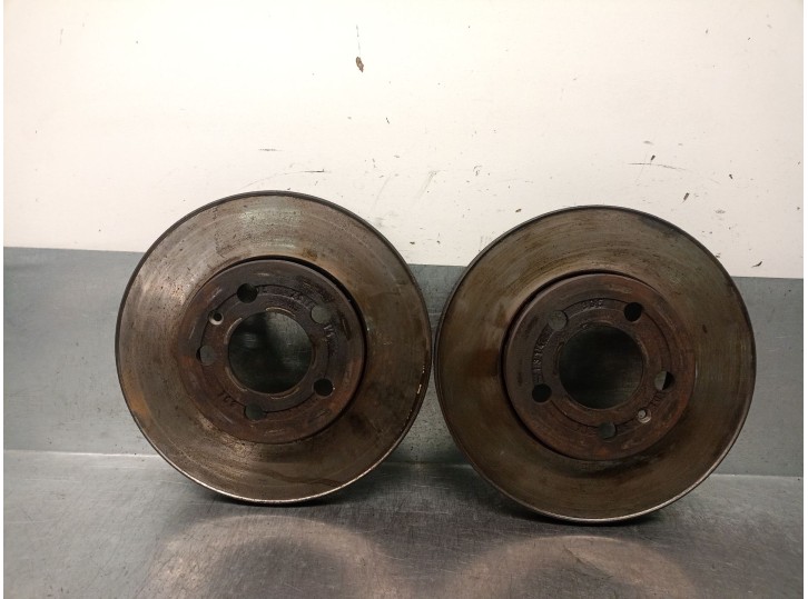 Recambio de disco freno delantero para seat ibiza (6l1) 1.9 sdi referencia OEM IAM 6R0615301C 6R0615301C 