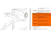 Recambio de molduras traseras para opel astra k (b16) 1.6 cdti (68) referencia OEM IAM 39114691 39024549 