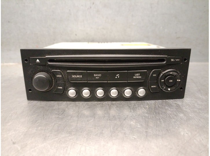 Recambio de sistema audio / radio cd para peugeot 307 (s1) referencia OEM IAM 6564RT 6564RT 