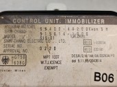 Replacement immobilizer control unit for Hyundai H 1 2.5 diesel OEM IAM reference 954004A200 