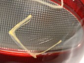 Recambio de piloto trasero derecho para hyundai h 1 2.5 diesel referencia OEM IAM 924024A010 924024A010 