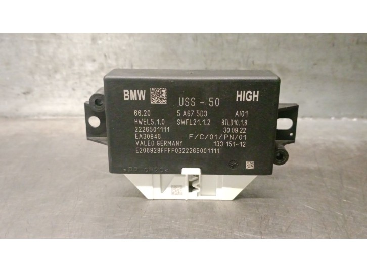 Replacement electronic module for BMW 2 Active Tourer (U06) 220i mild hybrid OEM IAM reference 66205A675D3 EA30846