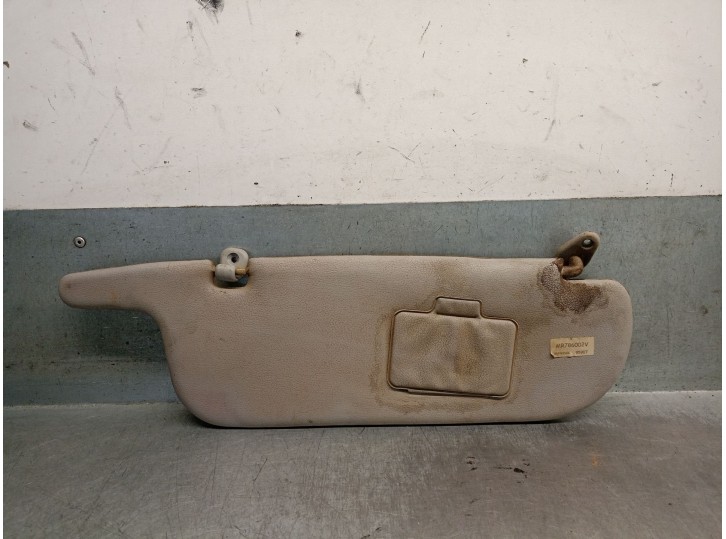 Recambio de parasol derecho para mitsubishi l 200 (k6/7) 2.5 td cat referencia OEM IAM MR786002V MR786002 