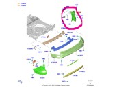 Recambio de molduras traseras para ford kuga ii (dm2) 1.6 ecoboost referencia OEM IAM CJ54S45140A 1948963 