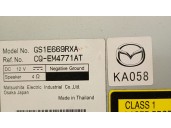 Recambio de sistema audio / radio cd para mazda 6 lim. (gh) 2.0 turbodiesel cat referencia OEM IAM GS1E669RXA 